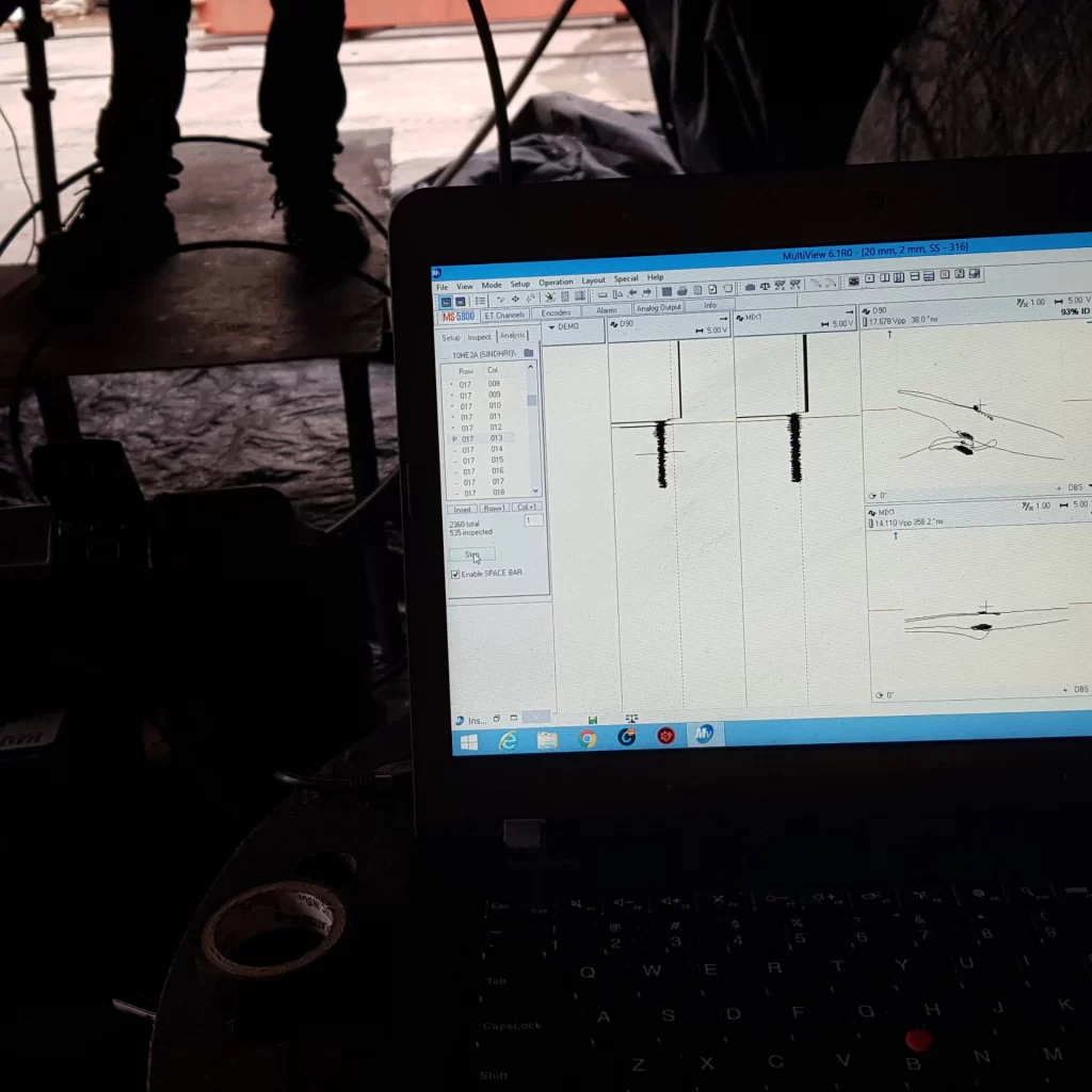 Remote Field Eddy Current Testing RFET Services