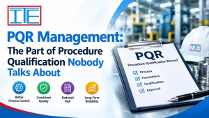 Read more about the article PQR Management: The Part of Procedure Qualification Nobody Talks About
